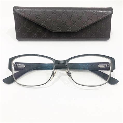 gucci metal eyeglass frames|authentic Gucci eyeglass frames.